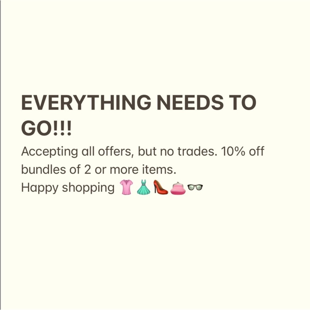 EVERYTHING MUST GO